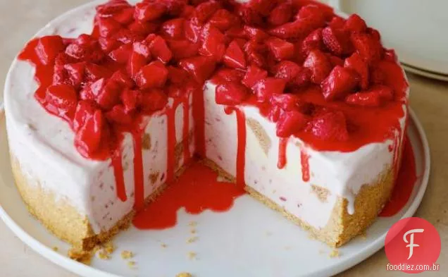 Cheesecake De Morango Congelado