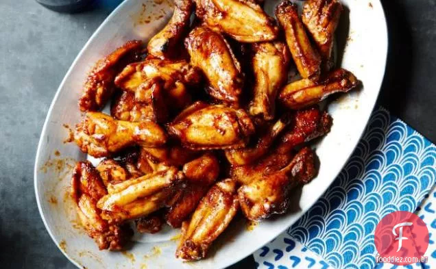 Asas De Frango Envidraçadas Balsâmicas