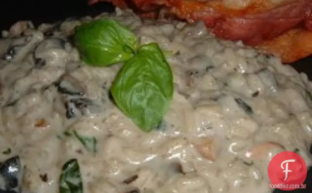 Risoto Cremoso De Cogumelos