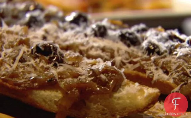 Torradas De Cebola Caramelizadas