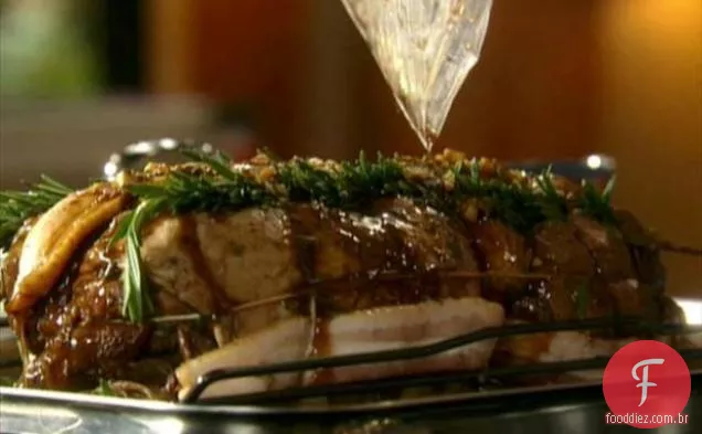 Leg-o-Lamb com Rosemary Au Jus