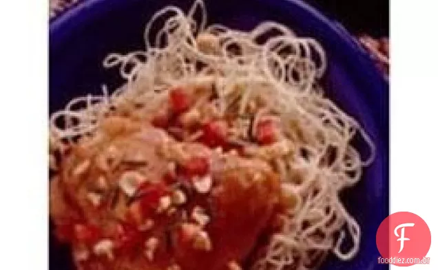 Manteiga De Amendoim-Frango Com Pimenta