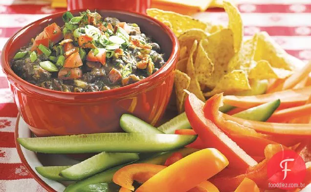 Bacon Black Bean Dip
