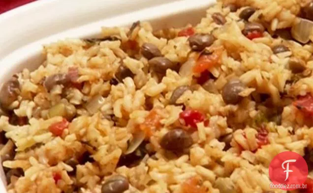 Arroz de ervilha-pombo: Arroz com Gandules