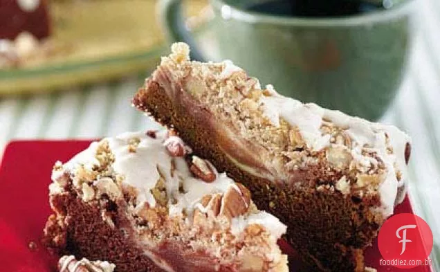 Bolo De Café Com Creme De Chocolate