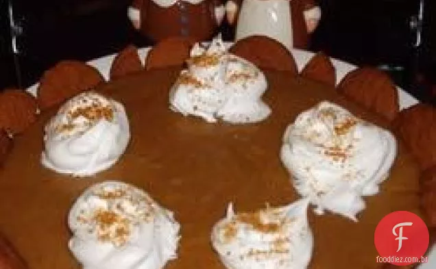 Torta de Chiffon De Abóbora do Pai