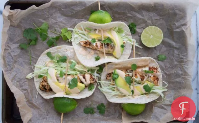 Tacos De Peixe Grelhado