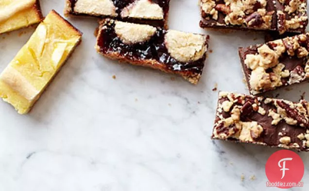 Fudgy Pecan Streusel Bares