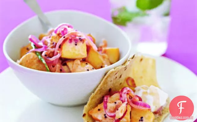 Curry De Frango Do Sul Da Índia