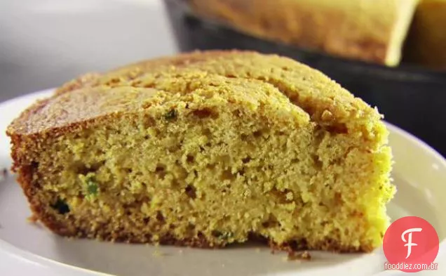 Pão de milho doce e picante