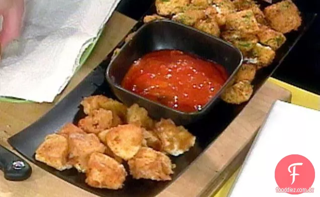 Mordidas De Mussarela Frita