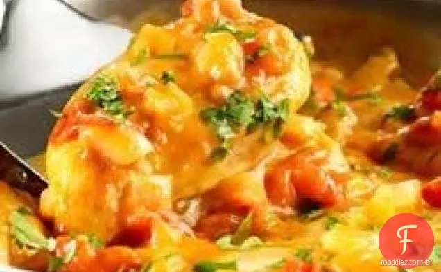 Frango com molho de queijo Chipotle