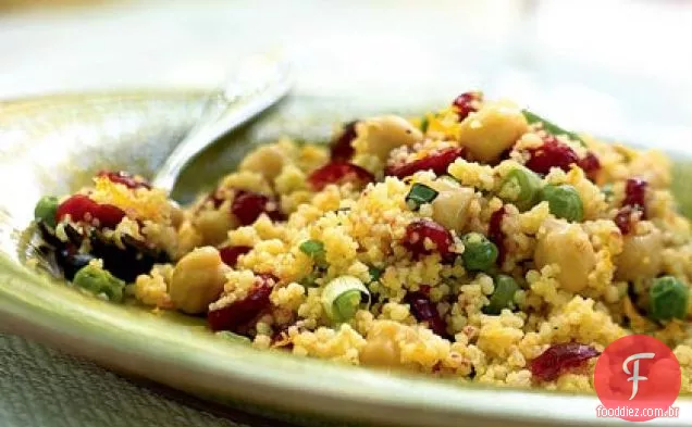 Salada de cuscuz com Cranberries secas