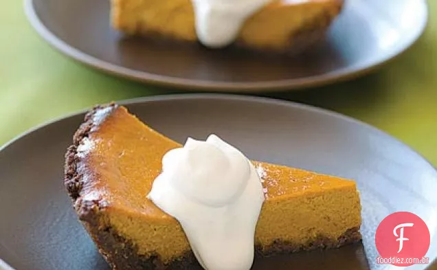 Torta De Mascarpone De Abóbora-Laranja