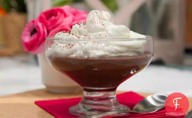 Pudim De Chocolate Escuro