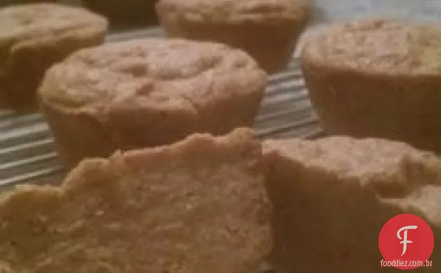 Muffins De Abóbora De Proteína