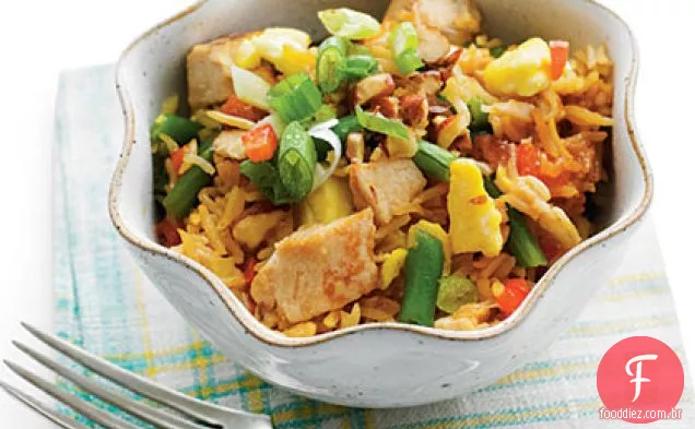 Arroz Frito Com Frango