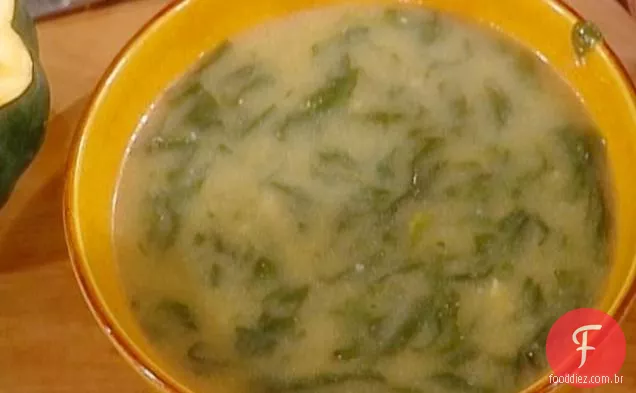 Sopa De Espinafre Friuliano: Paparot
