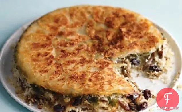 Arroz Persa Com Pato Confit E Cerejas Secas
