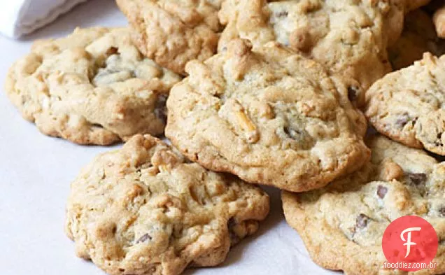 Chocolate Chip-Biscoitos Pretzel