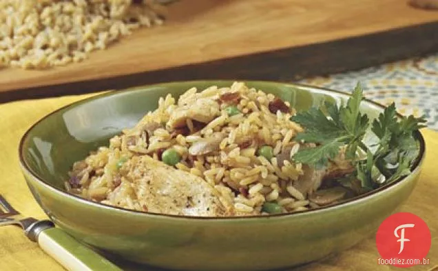 Frango e arroz