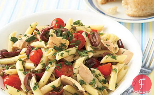 Salada Macarrão Niçoise