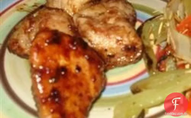 Frango De Framboesa fácil com arroz de coco