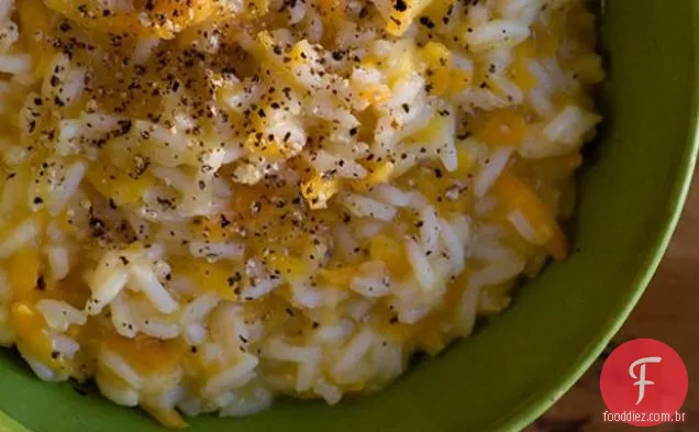 Risoto De Parmesão De Cenoura
