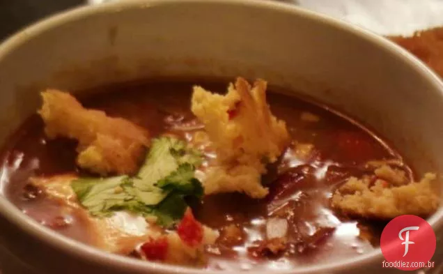 Sopa De Tortilha De Frango