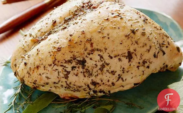 Peito De Peru Assado Com Ervas