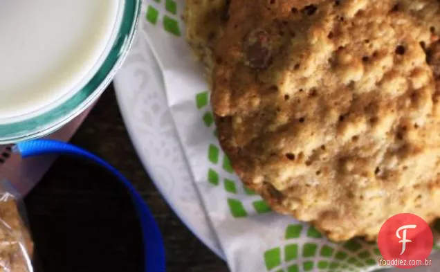 Banana Chocolate Chip Cookies