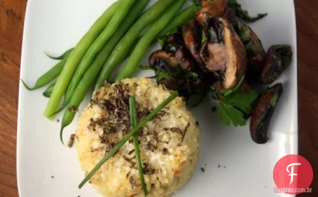 Meyer Lemon Risotto Cakes