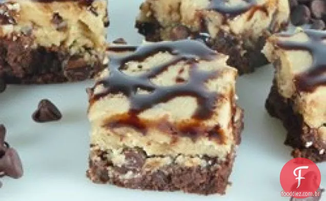 Karen's Cookie Dough Brownies