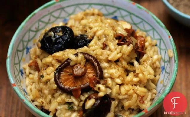 Receita De Risoto De Cogumelos Selvagens