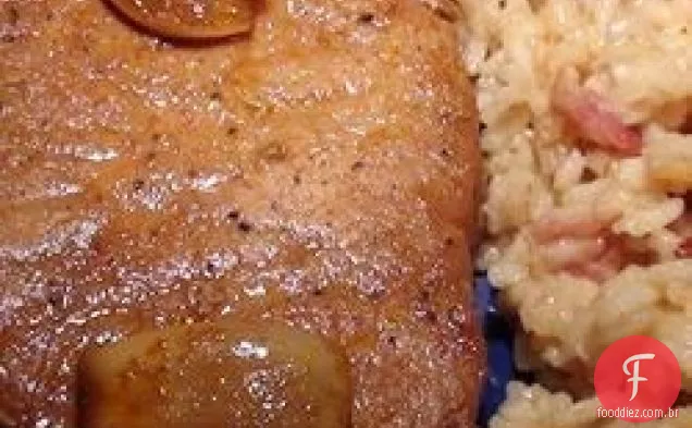 Costeletas De Porco Do Fogão Lento Coreano