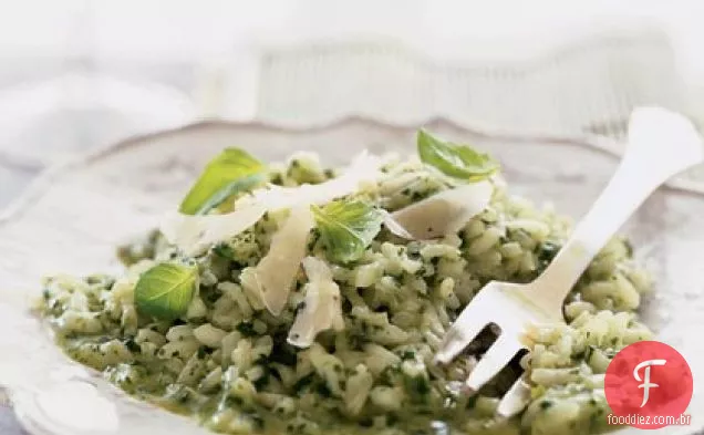 Risoto De Manjericão