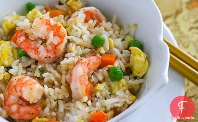 Receita De Arroz Frito Com Camarão