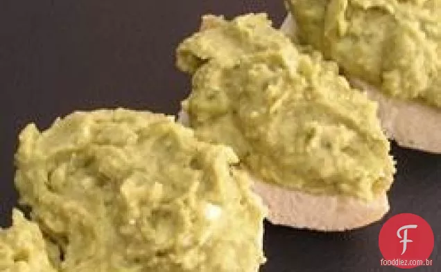 Manjericão e Pesto Hummus