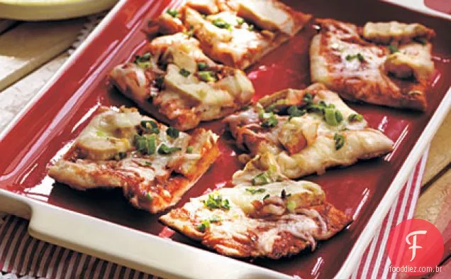 Grelhado churrasco frango Pizza