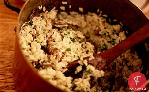 Risoto da escolha do açougueiro