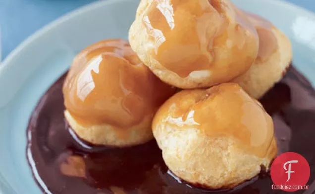 Caramelo-Creme De Chocolate Sopros