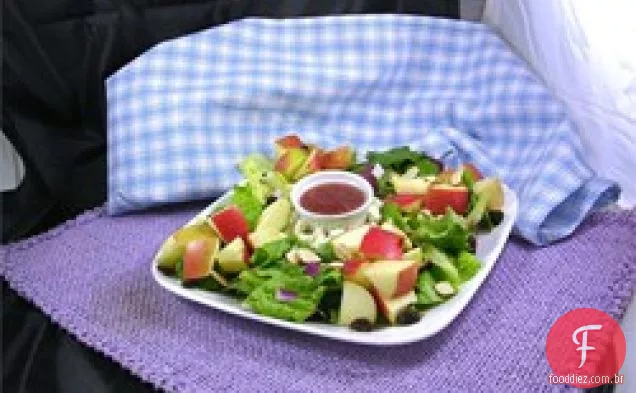 Salada Maçã Amêndoa Crunch