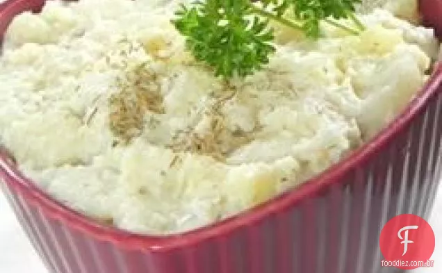 Batatas Com Creme De Leite