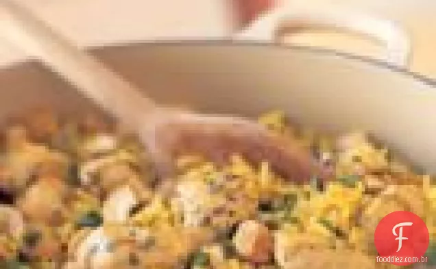 Frango Temperado E Arroz