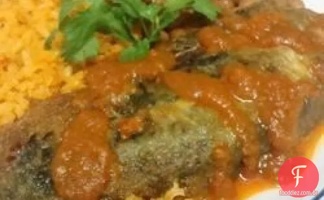 Chiles Rellenos (Pimentos Recheados)