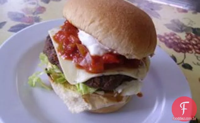 Sizzling Southwest Burgers