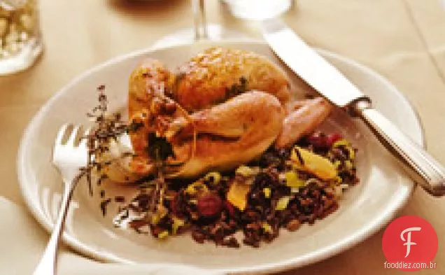 Arroz Selvagem Com Frutas Secas