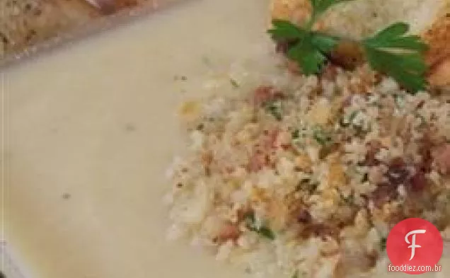Como fazer creme de sopa de couve-flor