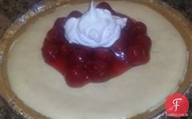 Cheesecake De Cereja Sem Assar
