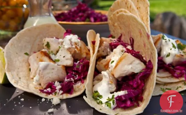 Tequila Grelhada Tacos De Peixe Limão